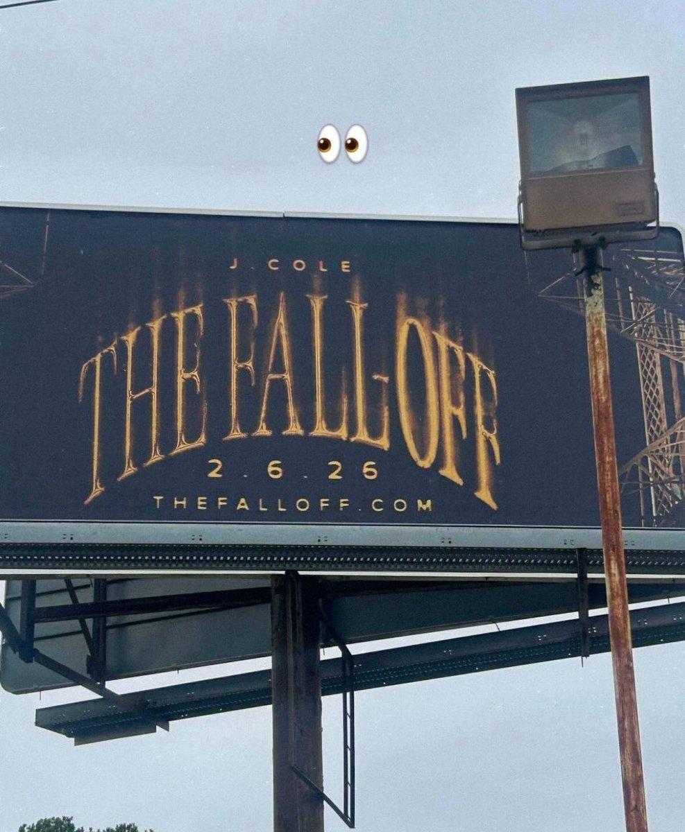 TeamDreamville's tweet image. A billboard for “The Fall-Off” has been spotted in North Carolina 🫡
