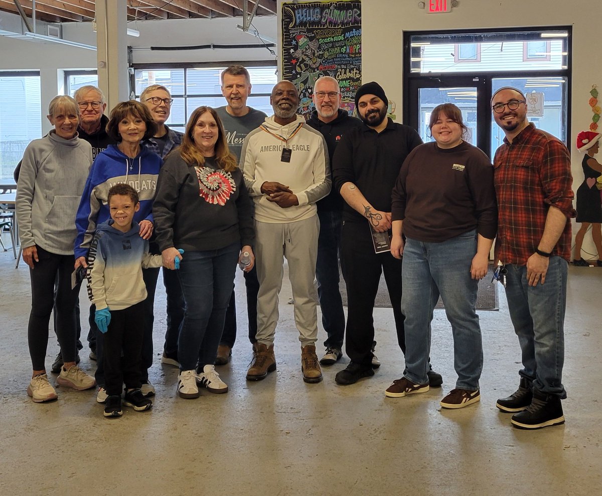 Thank you to Pastor Pete Elliott &amp; the Service Life Group of Church of The Messiah, United Methodist for helping us clean and organize.  

It was a blessing 🙌!