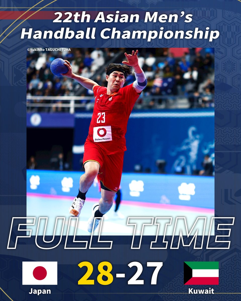🕐試合終了🕐 🇯🇵#彗星JAPAN 28-27 クウェート代表🇰🇼 BIG WIN