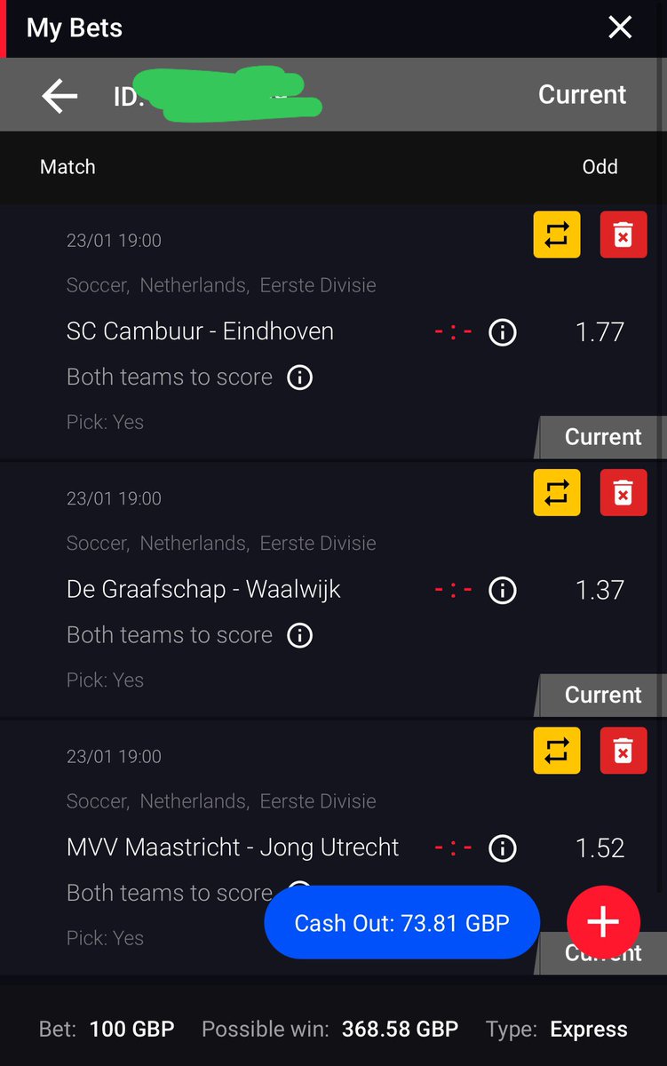 BOOOOOM BTTS ACCA LANDS!✓✓ One section is a void but we take the win &  profit. 🔥💰 Saturday / Sunday Research is underway ✍️📋 FOLLOW FOR MORE  WINNERS! ❤️