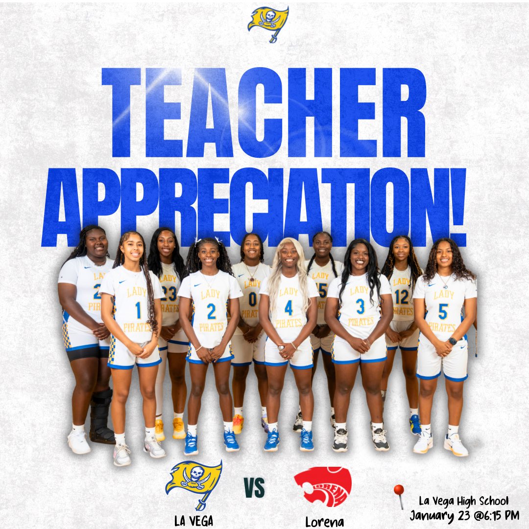 Coach_MarcWill's tweet photo. IT’S GAME DAY‼️
Teacher Appreciation Night 📚
🆚 Lorena
🕰️ 6:15pm
📍La Vega HS
🎟️ Cash at the Door or Online
https://t.co/1ZY7IV65Pn
#12Left #Road2March
@TXHSGBB @Tabchoops https://t.co/Owmi4R8i4W