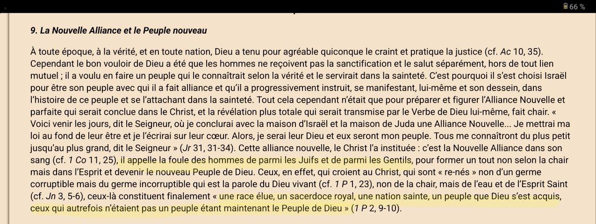 C'est nous la race élue maintenant ☝🏼🥸

 ( ceux professent la foi Tridentine faut préciser quand même cf Satis Cognitum )

vatican.va/archive/hist_c…