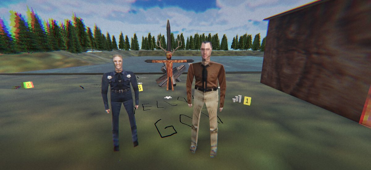 SafeAndSoundG23's tweet photo. day3
Meet our police partners
#indiedev #indiegames #gamedev #devlog #horrorgame #ps1style https://t.co/IGmYpJULa6