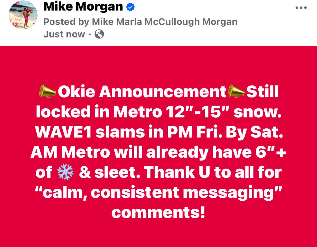 Mike Morgan tweet media