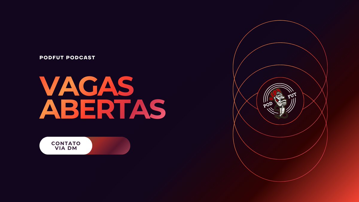 Agendas Abertas para o PodFut Podcast 2026! 🎙🔥

#PodFut
