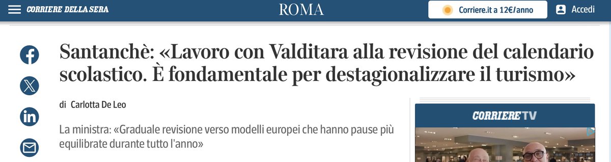 Evidentemente a Santanché sfugge che la didattica è più importante delle esigenze del turismo, alle quali non dovrebbe essere assoggettata.

Inoltre, stabilire ampie pause scolastiche infrannuali mentre i genitori sono nel pieno dell'attività lavorativa può andare bene nei Paesi