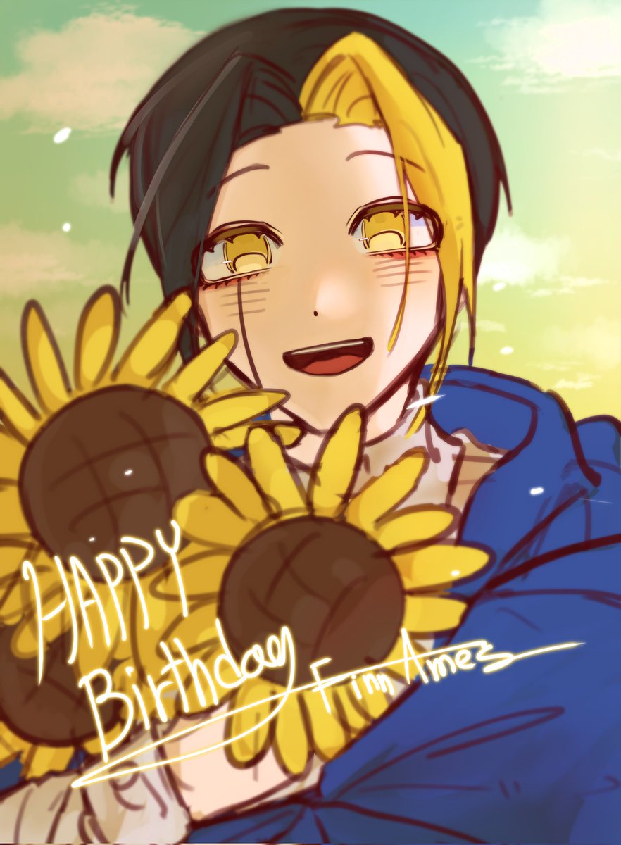 wolya_0's tweet photo. 오랫만이고 늦었지만 생일 축하해, 핀🐬
#フィン・エイムズ生誕祭
#フィン・エイムズ生誕祭2026
#マッシュル https://t.co/FSfT675IXU