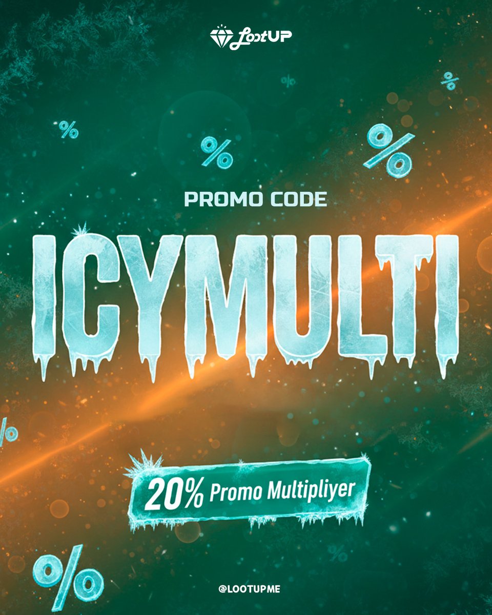LootUpMe's tweet photo. ๐ฅถ Turn the cold into cash!
Activate ICYMULTI and youโll receive a +20% earnings boost on all offers and surveys you complete for the next 24 hours!
Stay cool โ but boost your rewards! ๐ฐ
#MakeMoneyOnline #earnings #Lootup #bonuscash #JanuaryBoost #rewards #onlineincome https://t.co/HdiXXyqdBB