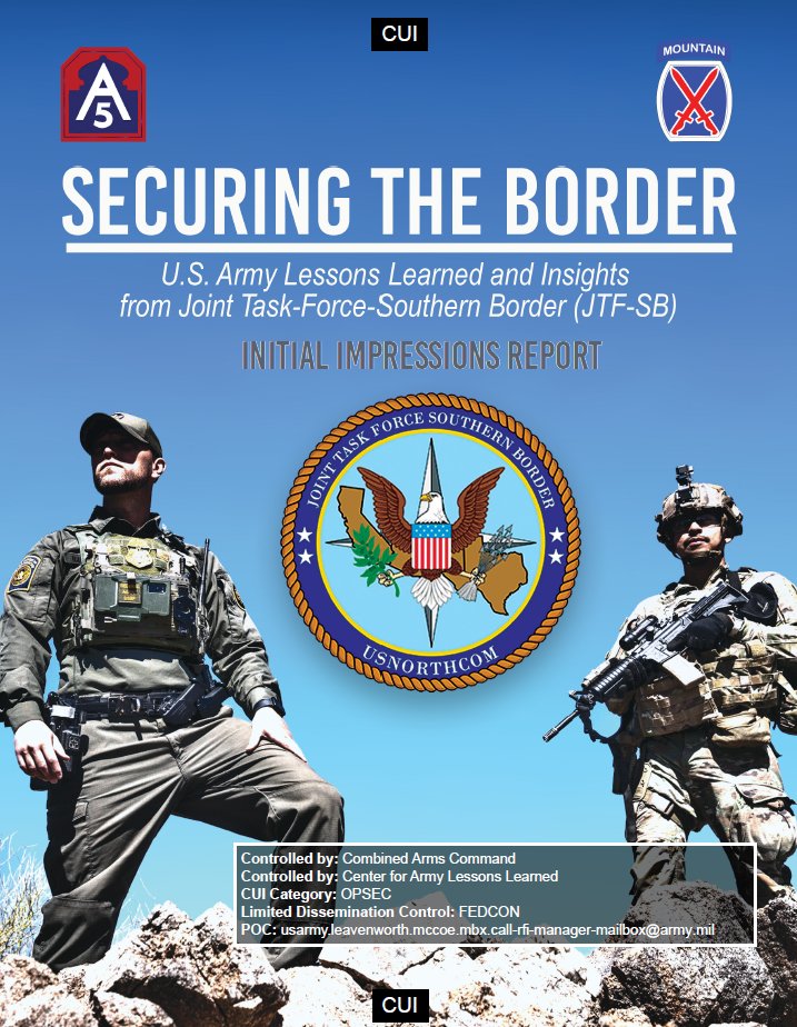 Center for Army Lessons Learned tweet media