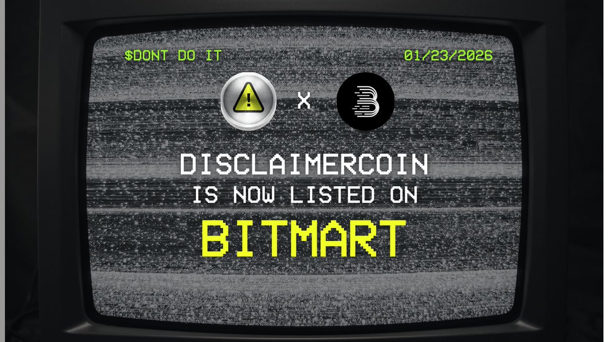 DisclaimerCoin's tweet image. another CEX that $DONT wanna listen to us

smh