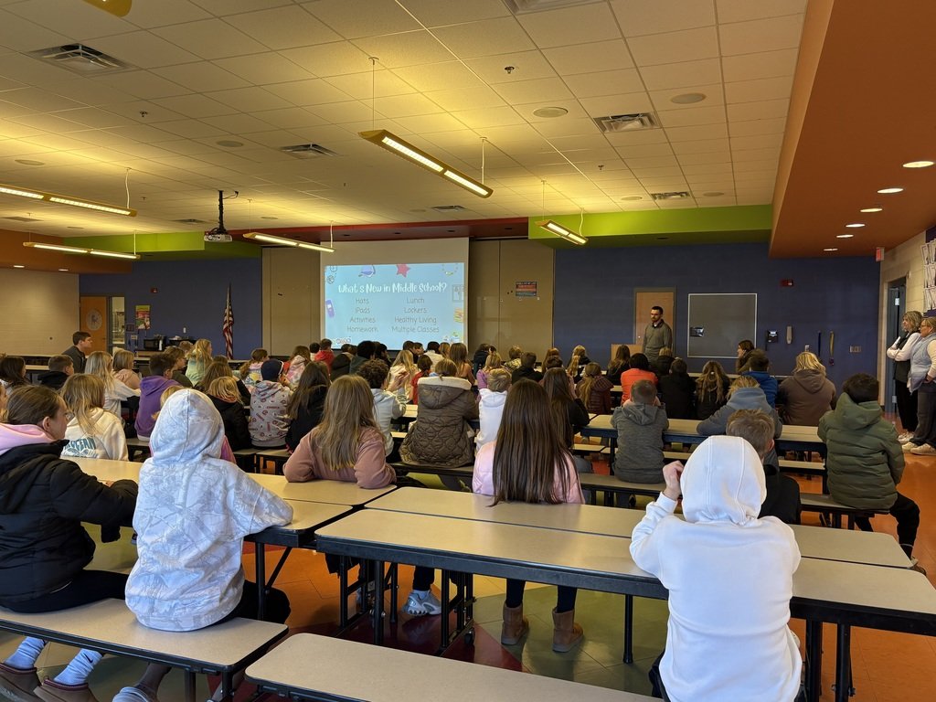 Our 5th graders had a special visit from the WSMS  counselor and principal as they talked about the exciting transition to Woodland Spring next year. Students learned what to expect, asked great questions, and started feeling more confident about this new chapter ahead. 🌟#PCES