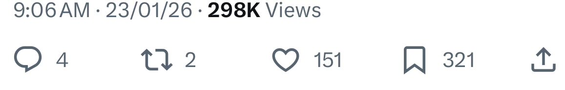 AFitTrader's tweet image. What is this ? 

Number of likes Vs number of bookmarks