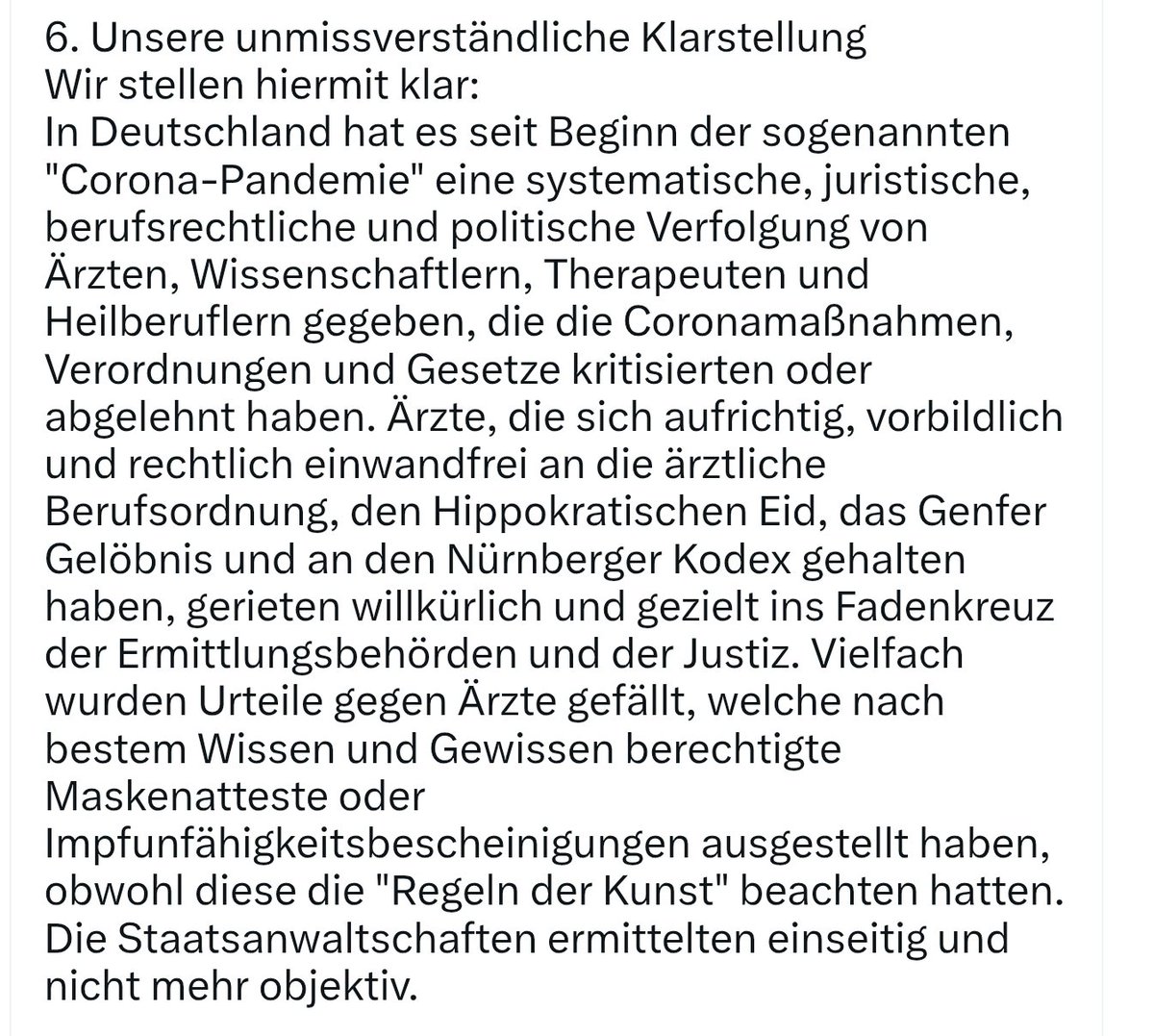 DrASeidler's tweet image. "Viele von uns wurden: 
•ihrer Approbation beraubt, 
•ihrer Praxis beraubt, 
•ihrer wirtschaftlichen Existenz beraubt, •ihrer Reputation beraubt, ihrer Altersvorsorge beraubt, 
•ihrer Freiheit beraubt,"

#Warken nennt das Kennedy gegenüber rechtsstaatlich...🧐