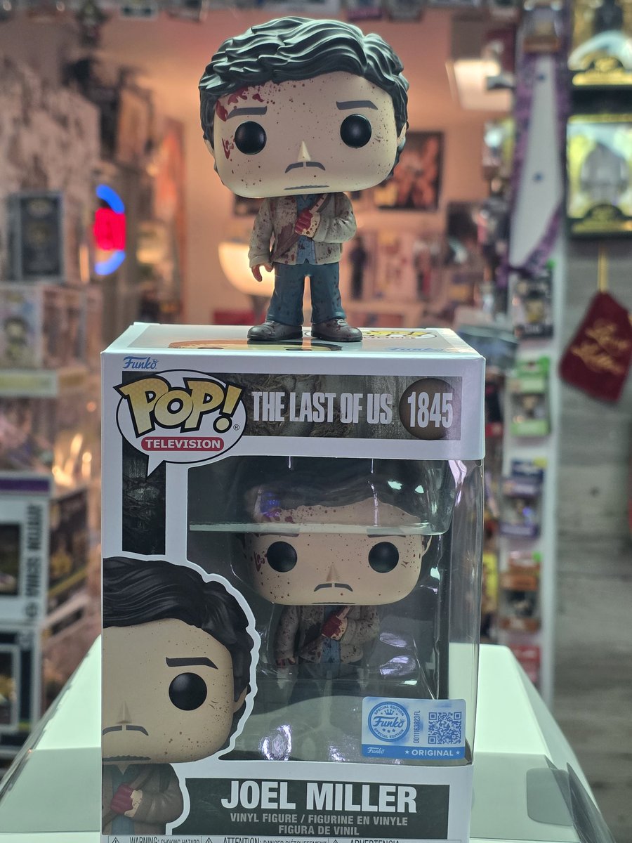 💥 NEW EXCLUSIVE ALERT 💥

The Last of Us
Joel Miller Bloody (Entertainment Earth Exclusive)

#funkopop #exclusivepop #thelastofus #funko #nowinstock