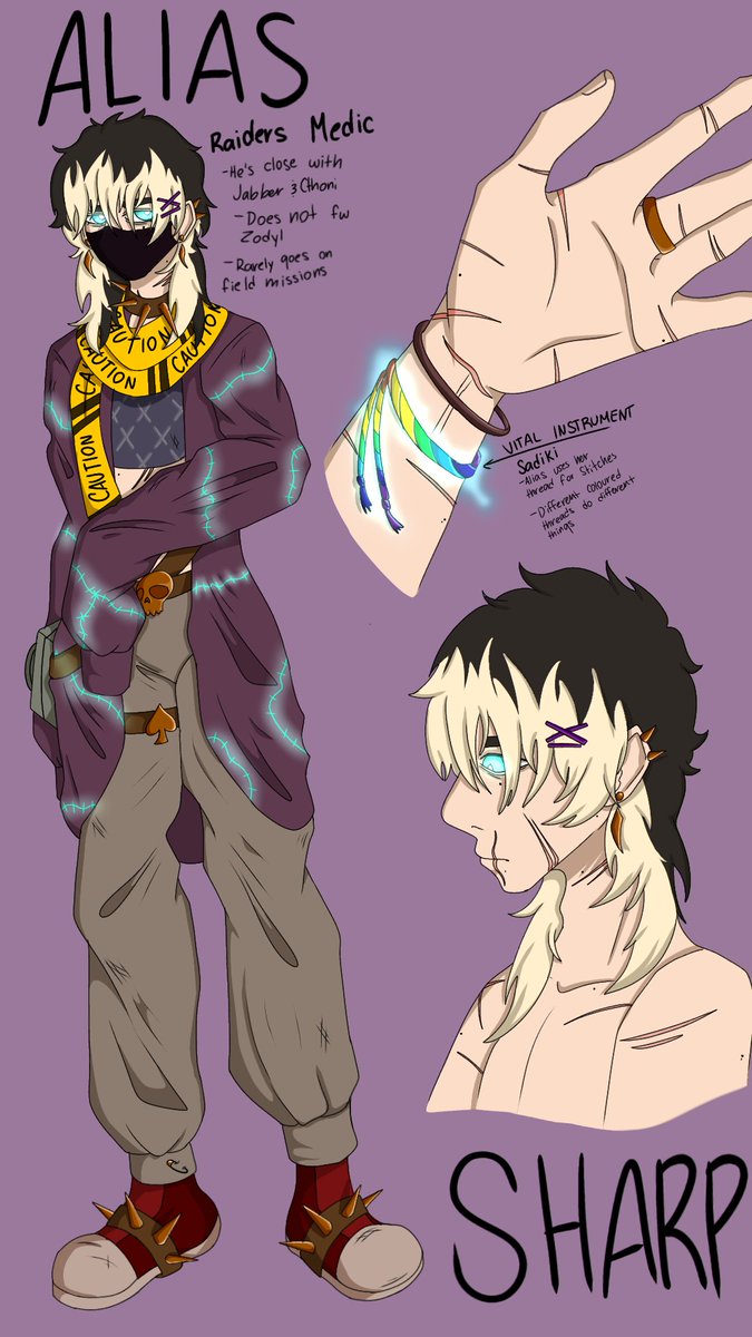 Gore__Fest's tweet photo. (posting this again because I had to edit some things)

Okay, so, Gachiakuta sona/oc right? 

#GACHIAKUTA #ocart https://t.co/KtEgQxaHOF
