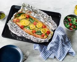 As a former cruising  liveaboard I share easy recipes from my miniscule galley with boaters and campers. Would you dare  make baked salmon this way? See my secret ingredient at campandrvcook.blogspot.com