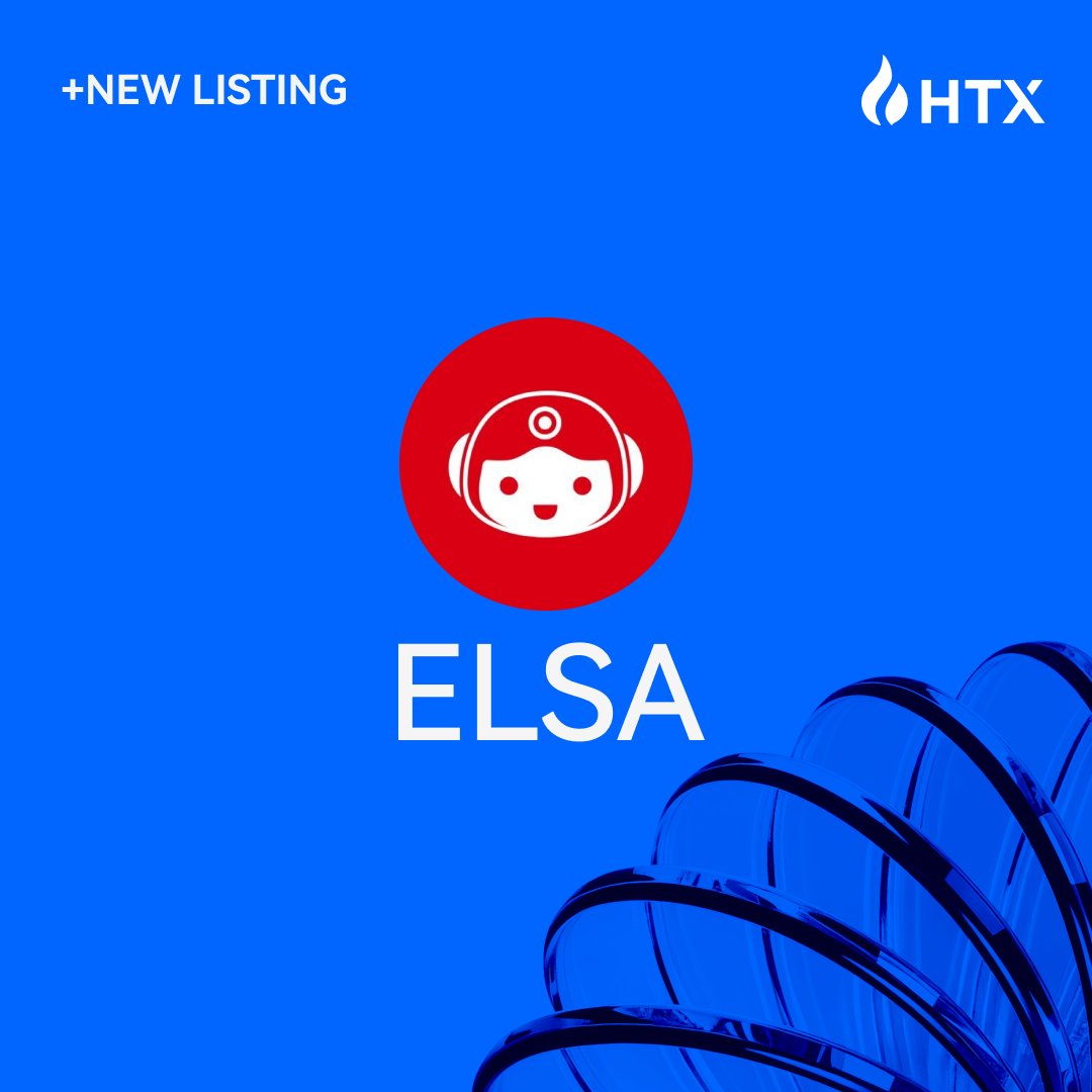 📣New Listing Alert!

$ELSA <a href="/HeyElsaAI/">HeyElsa</a> on HTX!

🪙Deposits Opened
📈Trading Starts Now!

Details:htx.com.do/en-us/support/…