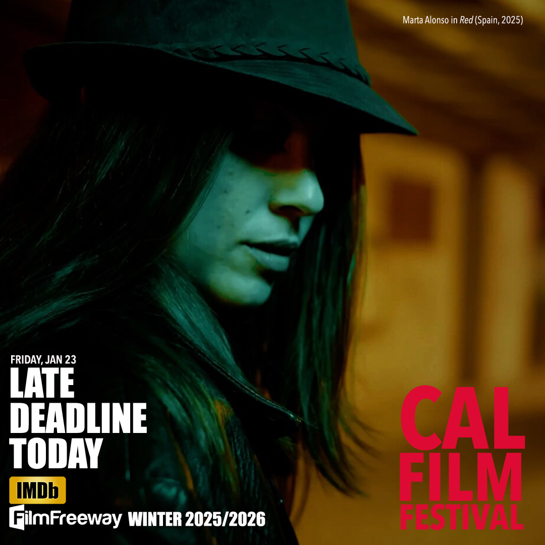 CalFilmFestival's tweet photo. Winter edition.
Late Deadline Today (Friday 23, 11:59PM PST).

Submissions https://t.co/GUYHfxJgMN

#CalFilmFestival #FilmFestival #SubmitYourFilm #LateDeadline #FilmFreeway #ShortFilm #IndieFilm #IndependentFilm #Filmmakers #FilmSubmission #Screenwriters #ScriptCompetition https://t.co/MPvyN46zc2