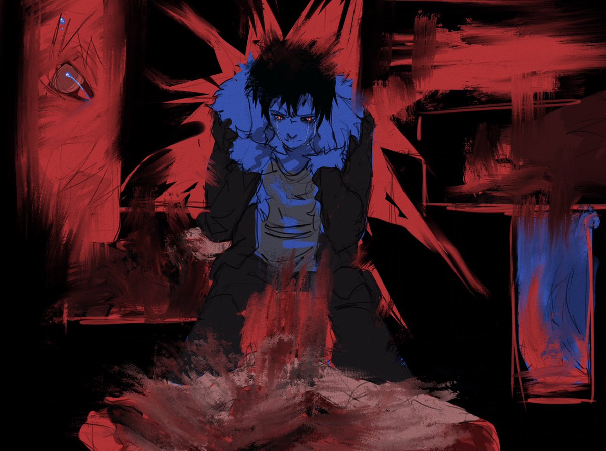 Iwassomeoneelse's tweet image. #Shizaya bus.
Implied gore.