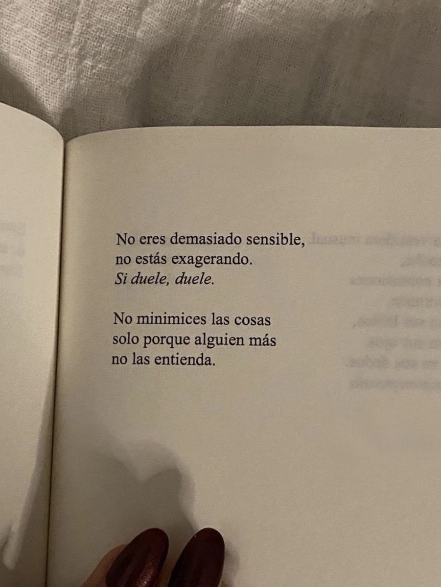 No estás exagerando