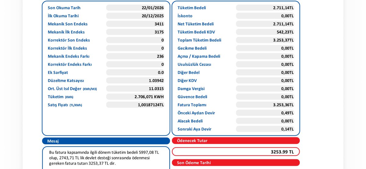 Ne yaptık bütün Kartepe’nin karını mi erittik bu nasıl fatura!? <a href="/TCEnerji/">T.C. Enerji ve Tabii Kaynaklar Bakanlığı</a> <a href="/EPDK_/">EPDK</a> <a href="/TC_icisleri/">T.C. İçişleri Bakanlığı</a> <a href="/tcbestepe/">T.C. Cumhurbaşkanlığı</a> <a href="/tc_cimer/">Cimer</a> <a href="/izgaz_/">İzgaz</a>