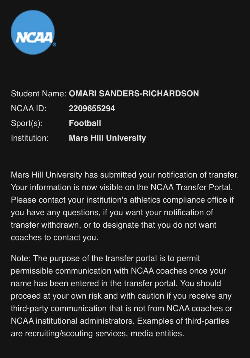 Omari Sanders-Richardson tweet media