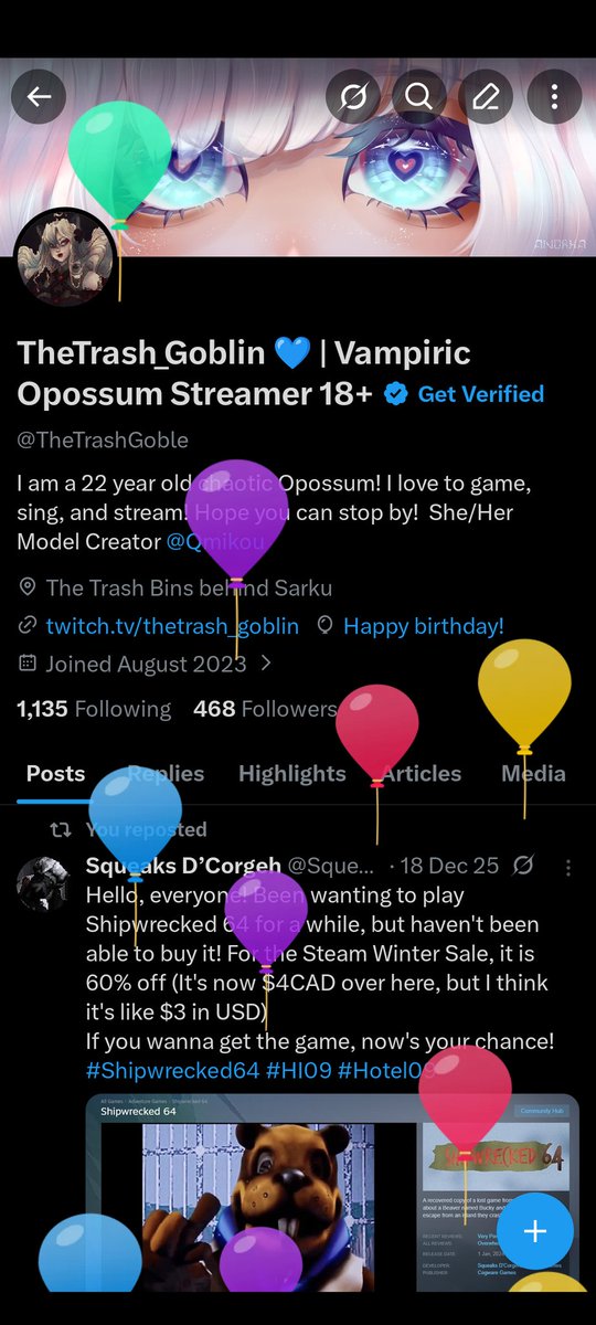 Yippee balloon day c: