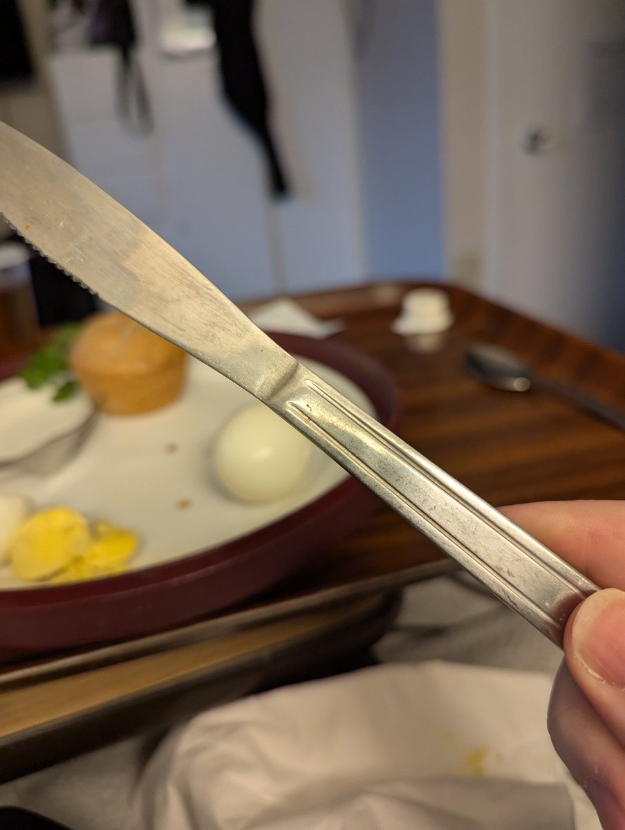 votergirlca's tweet photo. Three meals on 1/22/26 and three dirty utensils. Thanks Courtyard Healthcare Center! @EnsignServices https://t.co/cMMps6dpyB
