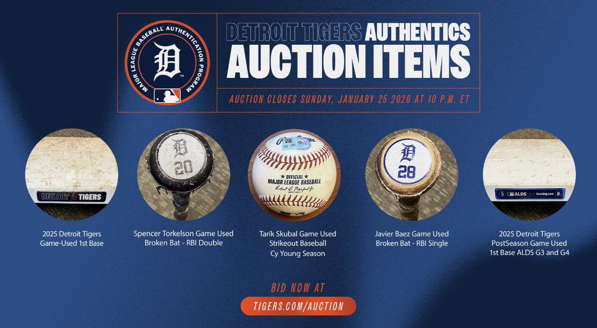 Detroit Tigers Authentics tweet media