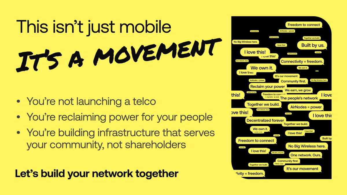 CloverNodes's tweet image. Is your meme token down bad?!
99% are...

Time to ask the hard questions:
Where does the revenue come from,
and what happens in a bear market?

Here’s an idea 💡
Partner with @WorldMobileTeam
Become your own dMVNE,
and unlock a revenue stream that didn’t exist before.

Takes a…