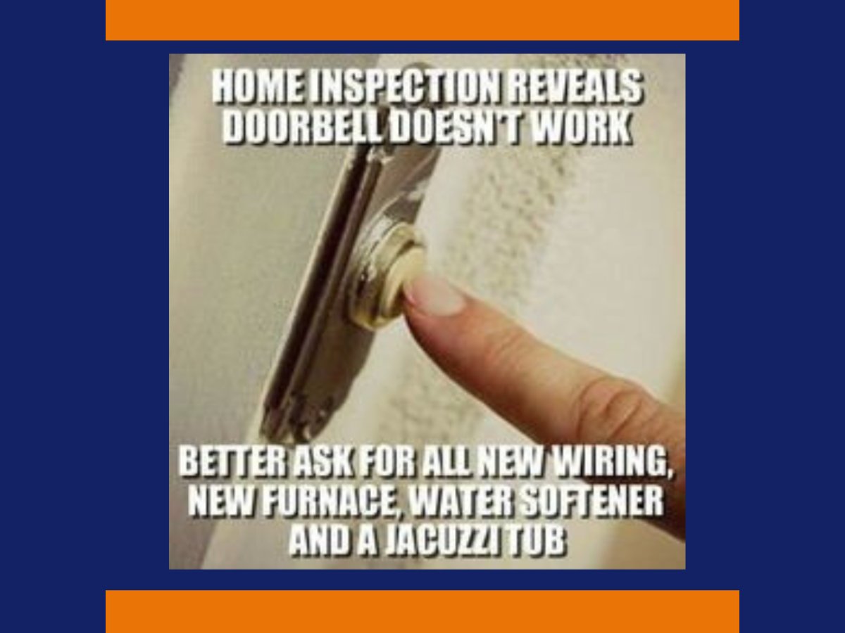 Yes… the doorbell might not work 😅 But an inspection is really about the big-ticket stuff you can’t see: electrical safety, HVAC performance, roof leaks, foundation movement, and moisture issues.
We help you separate “easy fixes” from “budget breakers”—and we back it with our