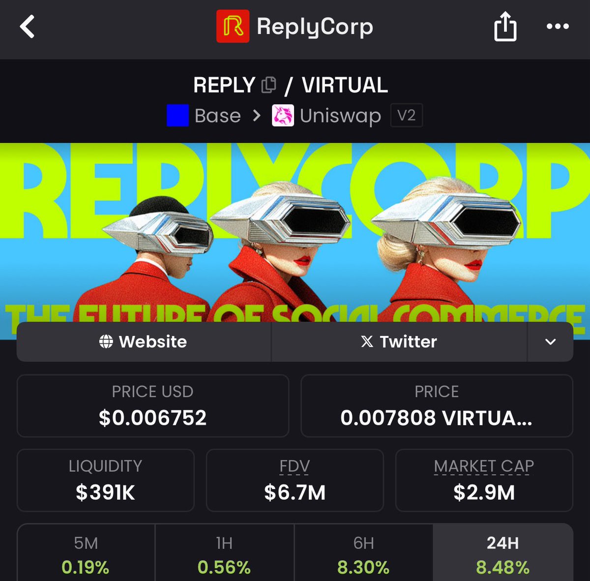 Coldcczn's tweet image. If you haven’t heard, now’s a time to hear 👂🏾.    @ReplyCorp chart has been showing real strength after the recent pullback. Volume is still strong, structure is holding, and there hasn’t been any real exhaustion on the way up. This is where you usually start paying attention,…