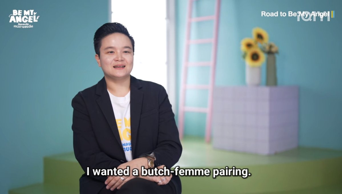 SAPPHlST's tweet image. butchfemme romance directed and written by butches, be my angel is coming to change our lives (and hopefully the thai gl industry)