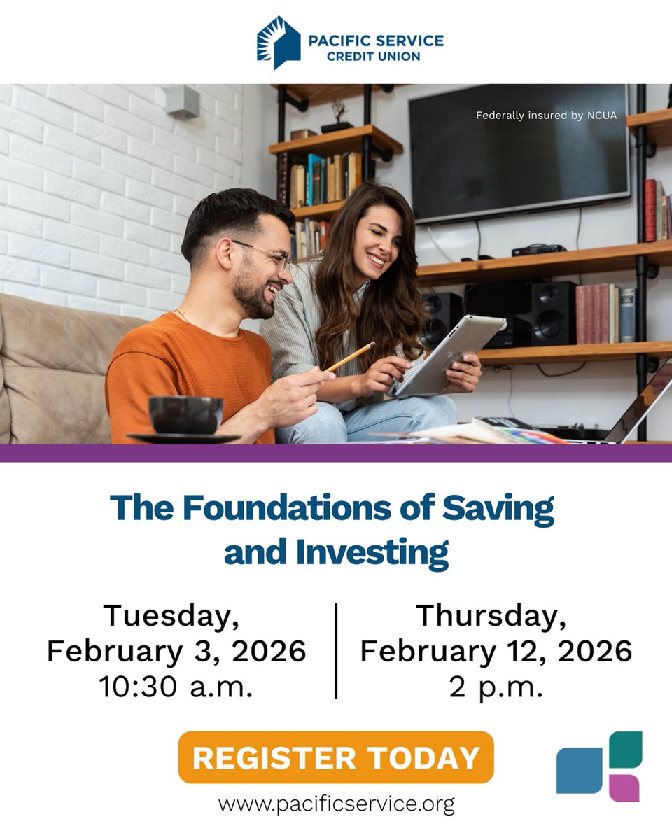Secure your financial future with a strategy built specifically for your goals. Join our upcoming February webinars to master savings strategies and explore the investment tools necessary to build a portfolio that fits your lifestyle.

Register today! nuvi.me/n2v2u6
