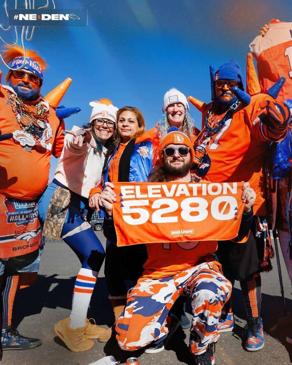 Broncos's tweet image. It's Orange Friday 🔥

RT + show us how you're reppin' for a chance to win tickets to #NEvsDEN!