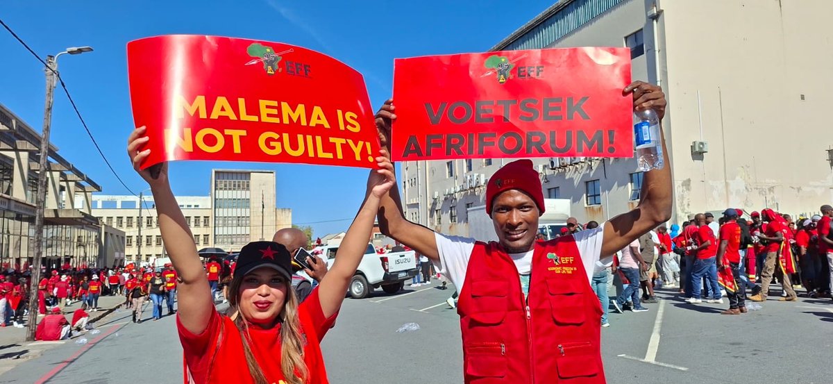 CassiemAishah's tweet image. #HandsOffJuliusMalema #eastlondon #EFF