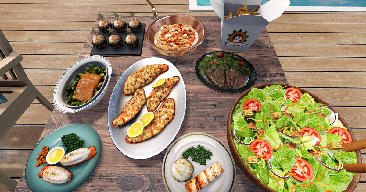 久し振りにSL釣りで楽しんでいたら
以前すごーくやっていたDFS釣りが懐かしくなってﾌﾟﾁ再挑戦ー✨　ﾏｸﾞﾛ・ｻｰﾓﾝ・ｴﾋﾞ・ｻﾒ等々。。。
いっぱい釣れたので調理することに😋
ﾚｼﾋﾟもしばらく見ない内に凄く増えててﾋﾞｯｸﾘ
maps.secondlife.com/secondlife/DFS…