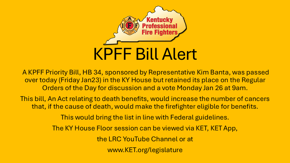 HB 34 passed over and retains it's place in the Orders of the Day for Monday, January 26, 2026