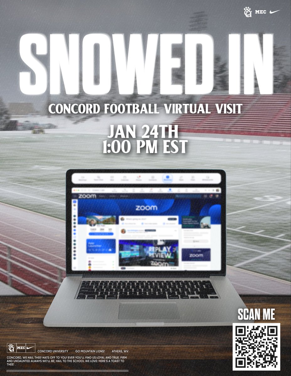 Concord University Football tweet media