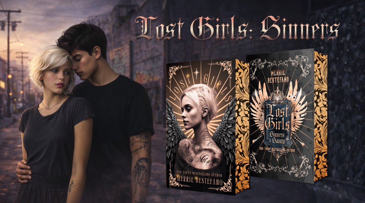 They call them lost girls.

But someone knows exactly where they went.

A contemporary mystery romance filled with obsession, slow-burn tension, and a love that may cost everything.

Available in two versions: Sinners or Saints.

Follow the campaign:

kickstarter.com/projects/merri…