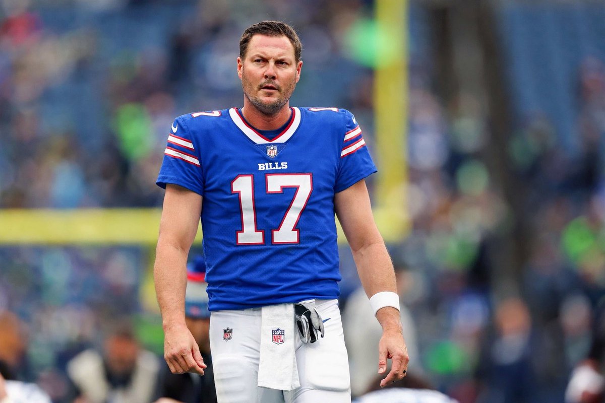 barstoolsports's tweet photo. It’s the 2027 Divisional Round

Josh Allen just turned the ball over for the fourth time 

Who’s that coming out of the tunnel??? https://t.co/IMph81JPIz