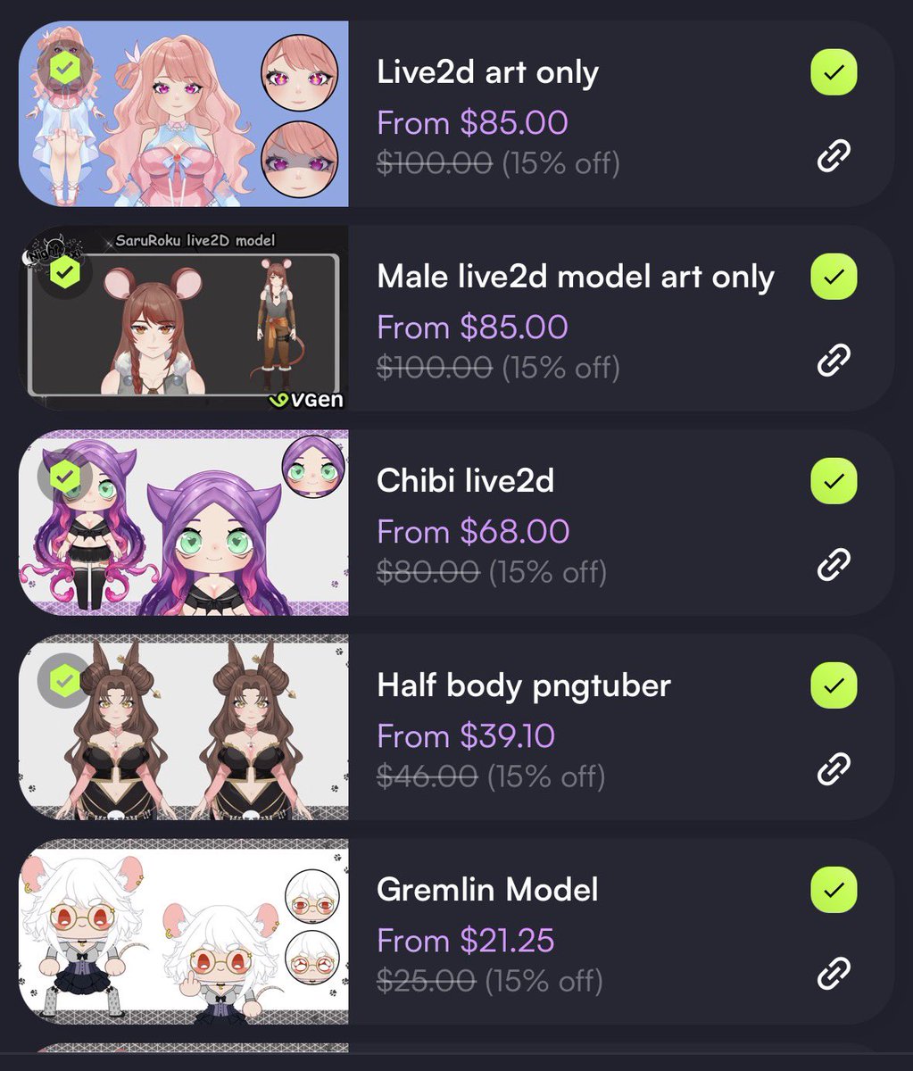 ⚠️EMERGENCY COMMISSIONS⚠️

I’m like 120 behind rent so I’m putting a sale on my shop come check it out 

vgen.co/night_lexi_

#VGen #vgenartist #VGenComm #VGenShop #VGenComms #Emergency 
#Vtuber #Vtubers #VtuberEN