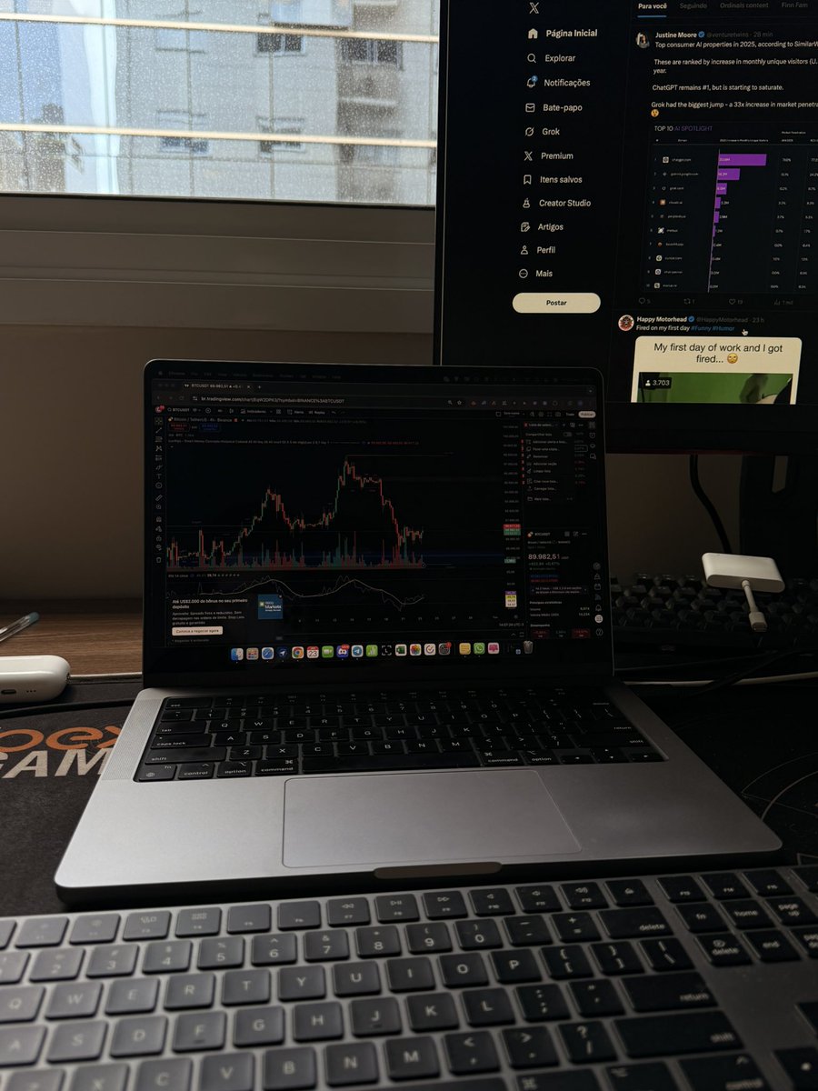 Quem não está comprado em BTC, é maluco. 

Esse é o Tweet.