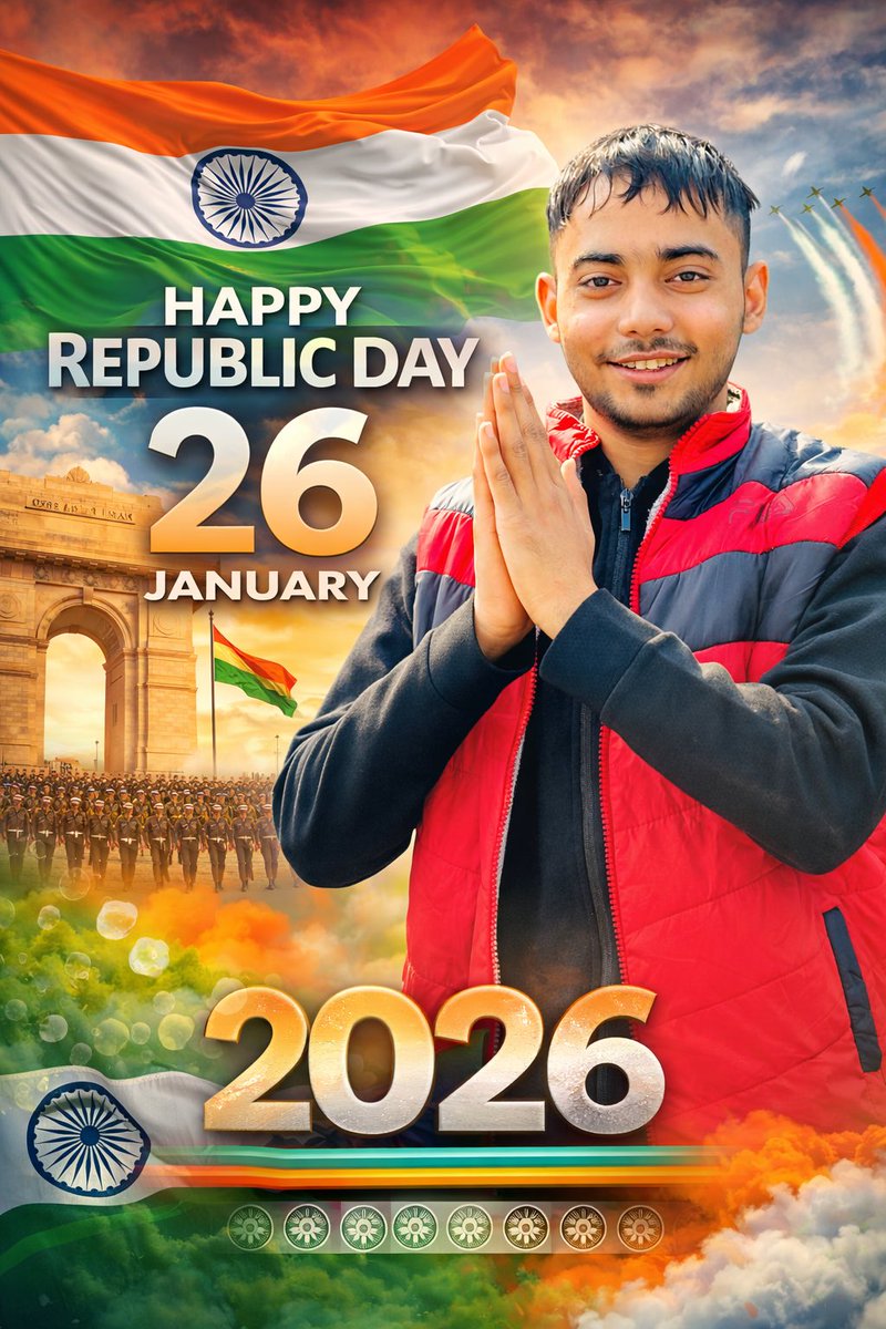 RAJA_PARSHAD's tweet photo. सभी को एडवांस मैं  गणतंत्र दिवस की हार्दिक शुभकामनाएँ #SamajwadiParty
#समाजवादी_पार्टी
#Samajwad
#समाजवाद
#CycleSymbol
#साइकिल_चिन्ह
#AkhileshYadav
#JaiHind
#VandeMataram
#MeraBharat
#ProudToBeIndian
#Tiranga
#IndianConstitution
#IndianArmy
#SaluteOurHeroes
#26January2026 https://t.co/DQC4ygdRTM