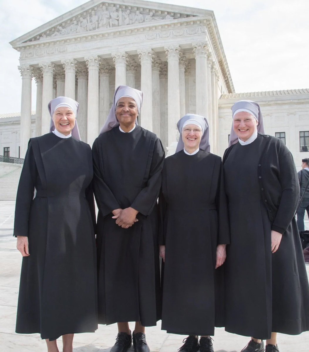 Brash_1's tweet image. You waged a 7-year long lawfare campaign against a bunch of nuns for refusing violate their religious beliefs. 

Might wanna sit this one out, lil fella.