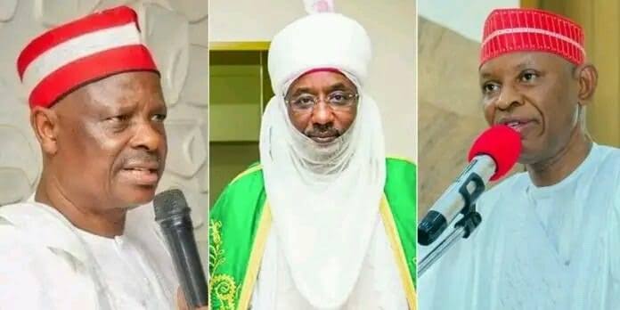 KANO STATE GOVERNORS DECAMPING TO APC :
ROLL CALL OF THE LIKELY VICTIMS:

The Governor decamped to APC a moment ago. 

His action is similar to an adventure of a slave who escaped from the palace of a stingy, mean, ruthless and difficult to please king and relocated to a bush