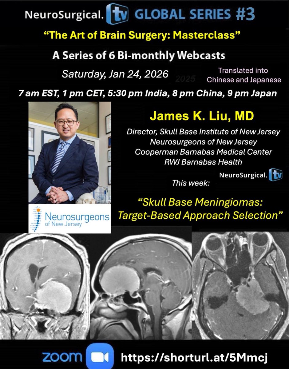 James K. Liu, MD tweet media