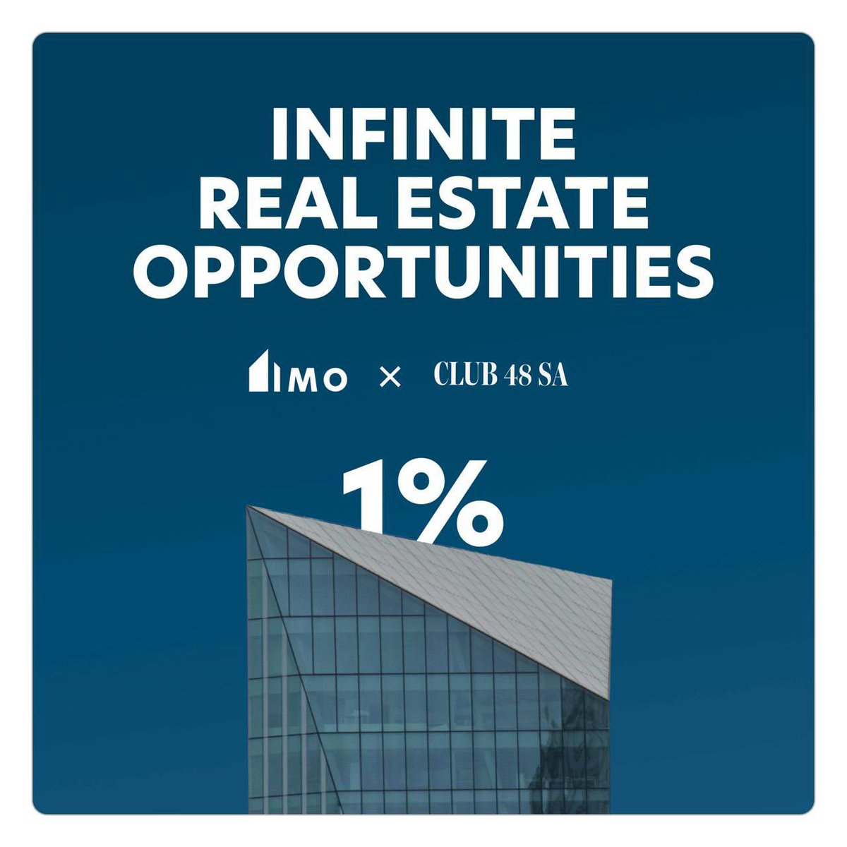 Smart money is moving into actual cash-flowing assets. @IMO__Invest just  locked in with 1% equity in Club 48 SA with 8-15% annual returns on real  estate. This is strategic positioning… IMO is