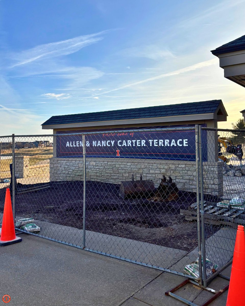 Big News friends!
We have officially broken ground on the new Allen &amp; Nancy Carter Terrace! We are so excited to bring this incredible new space to life and can’t wait to share progress updates with you along the way. 

#troon | #illini | #atkinsgolfclub
