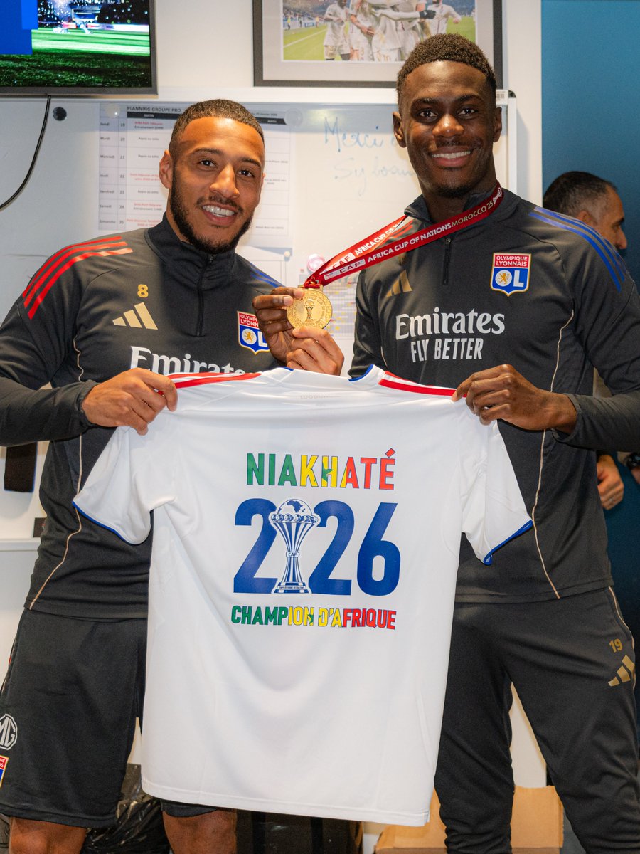 OL's tweet image. 🥇 Le champion @moussa_nkt est de retour 🇸🇳❤️💙